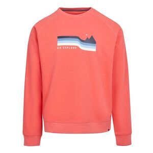 Regatta Mens Nithsdale Crew Neck Sweatshirt / Red Sky
